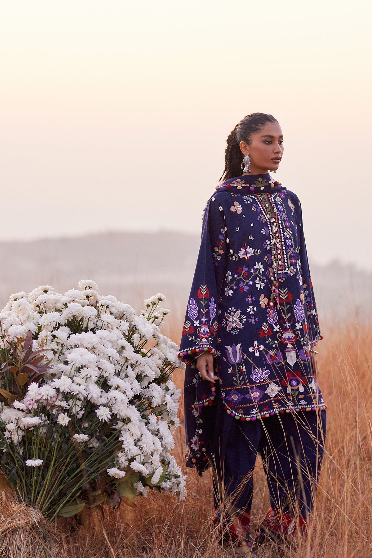 Zaha | Winter 25 | ZAREEN (ZW25-04) by Zaha - Designer Dress  - Type : Ladies Clothes - Available at Libayah - 100% Original 