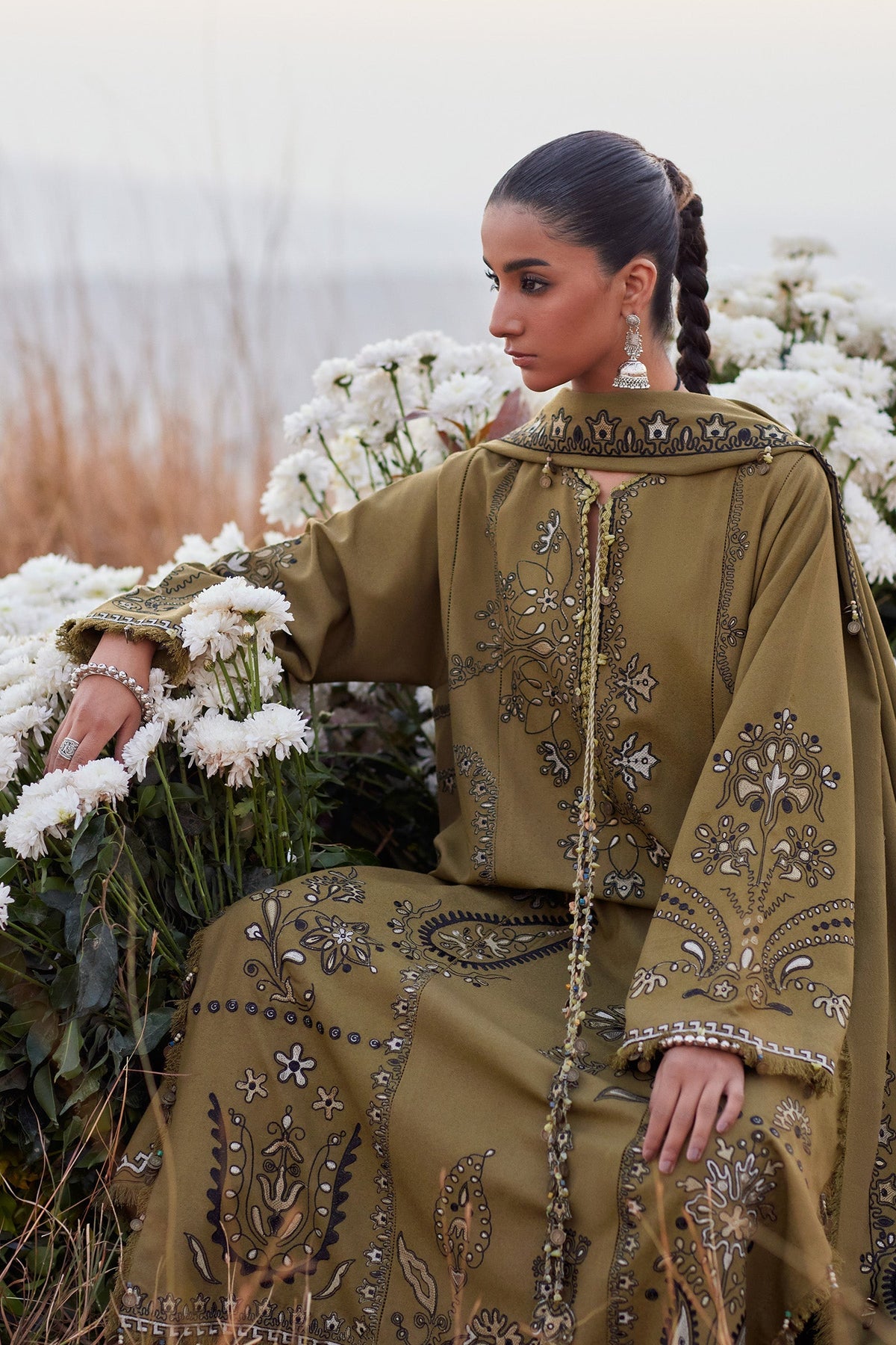 Zaha | Winter 25 | NAYRA (ZW25-07) by Zaha - Designer Dress  - Type : Ladies Clothes - Available at Libayah - 100% Original 
