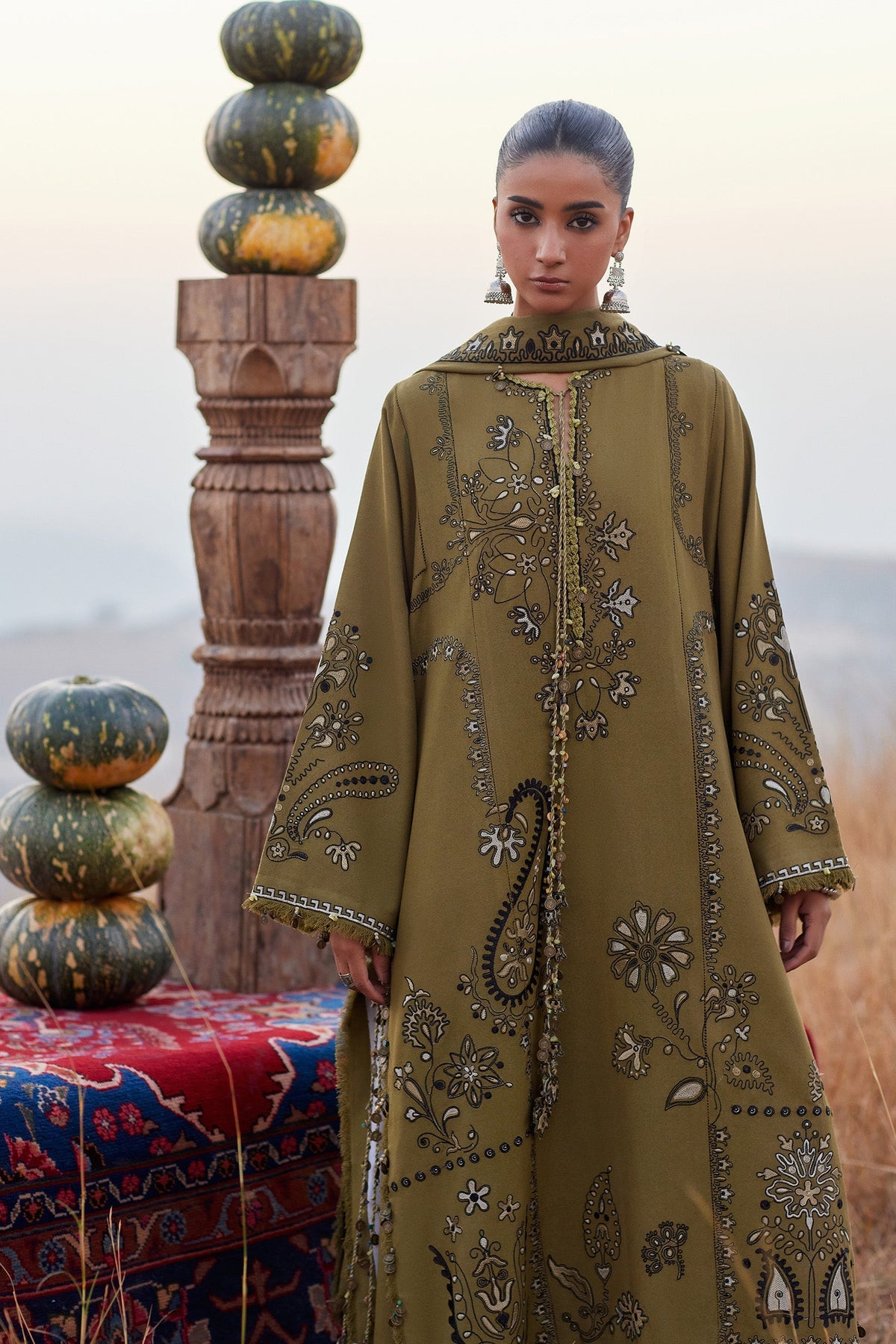 Zaha | Winter 25 | NAYRA (ZW25-07) by Zaha - Designer Dress  - Type : Ladies Clothes - Available at Libayah - 100% Original 