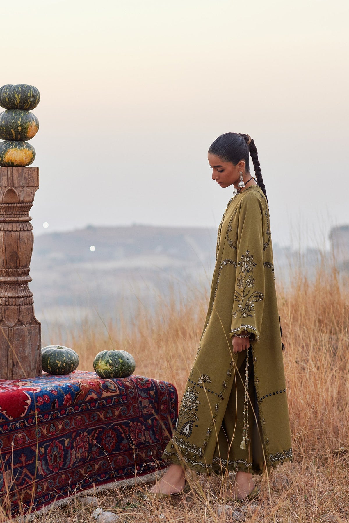 Zaha | Winter 25 | NAYRA (ZW25-07) by Zaha - Designer Dress  - Type : Ladies Clothes - Available at Libayah - 100% Original 