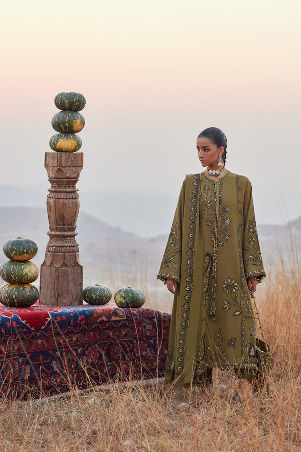 Zaha | Winter 25 | NAYRA (ZW25-07) by Zaha - Designer Dress  - Type : Ladies Clothes - Available at Libayah - 100% Original 