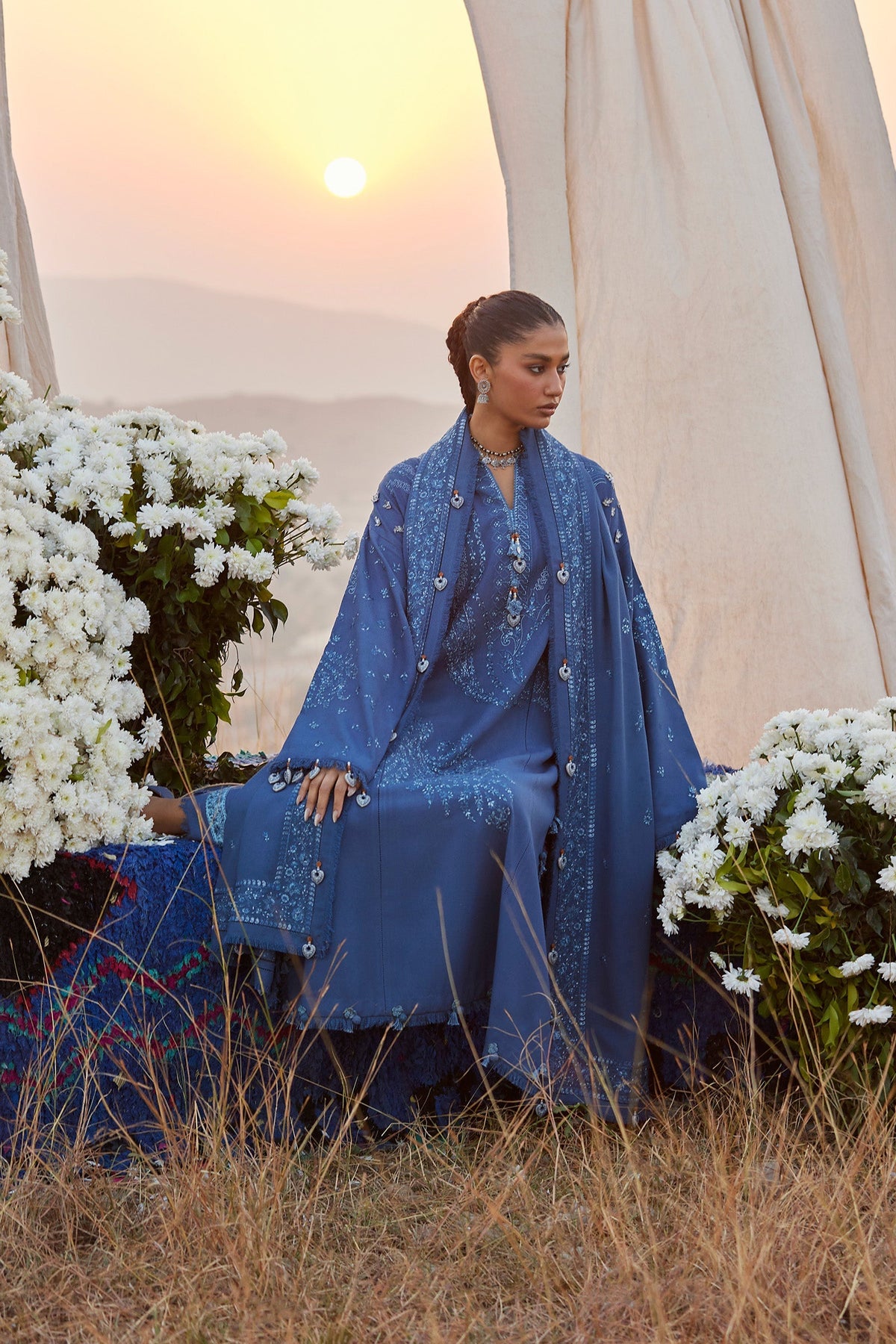 Zaha | Winter 25 | SCHEREZADE (ZW25-08) by Zaha - Designer Dress  - Type : Ladies Clothes - Available at Libayah - 100% Original 