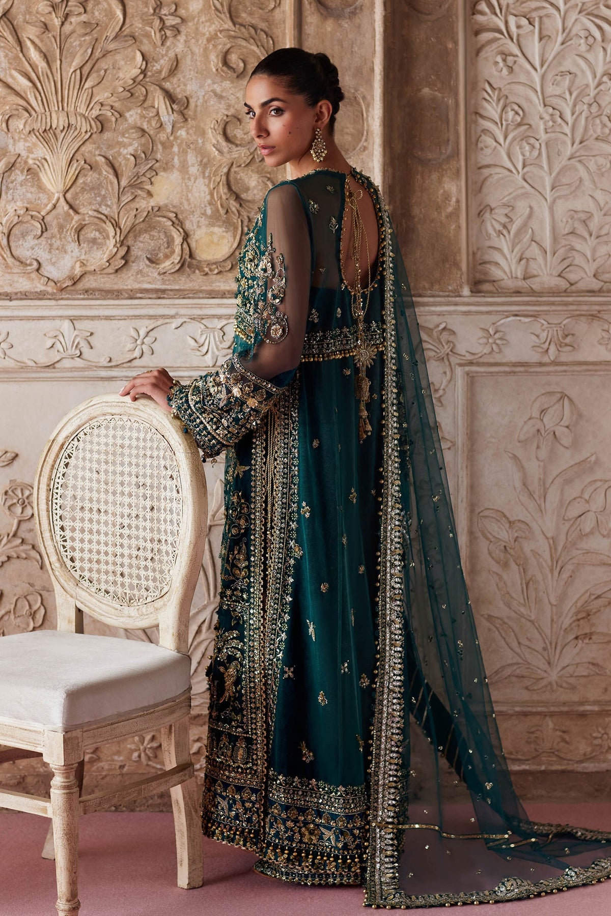 Zaha | Gossamer 25 | AYLIN-E-JADE (ZC25-05) by Zaha - Designer Dress  - Type : Ladies Clothes - Available at Libayah - 100% Original 