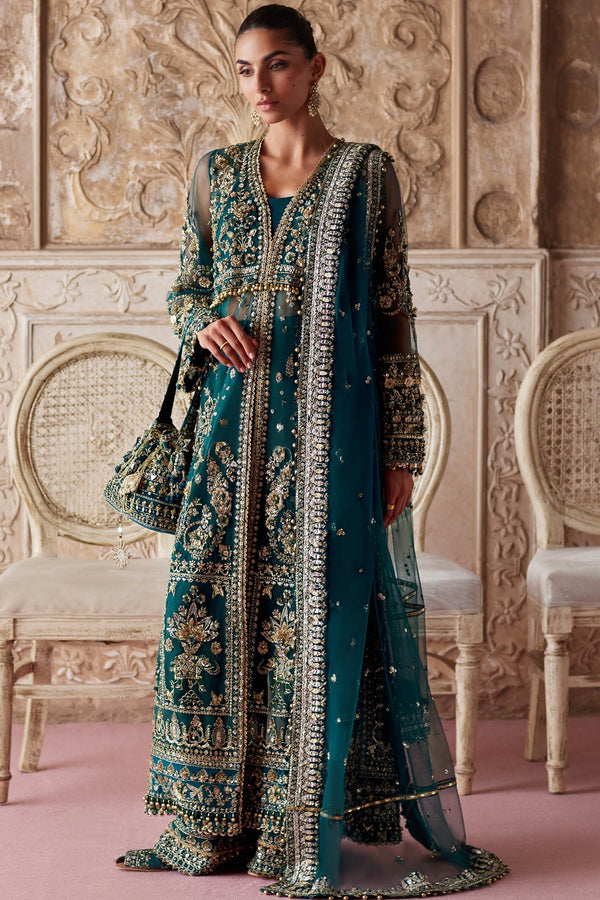 Zaha | Gossamer 25 | AYLIN-E-JADE (ZC25-05) by Zaha - Designer Dress  - Type : Ladies Clothes - Available at Libayah - 100% Original 