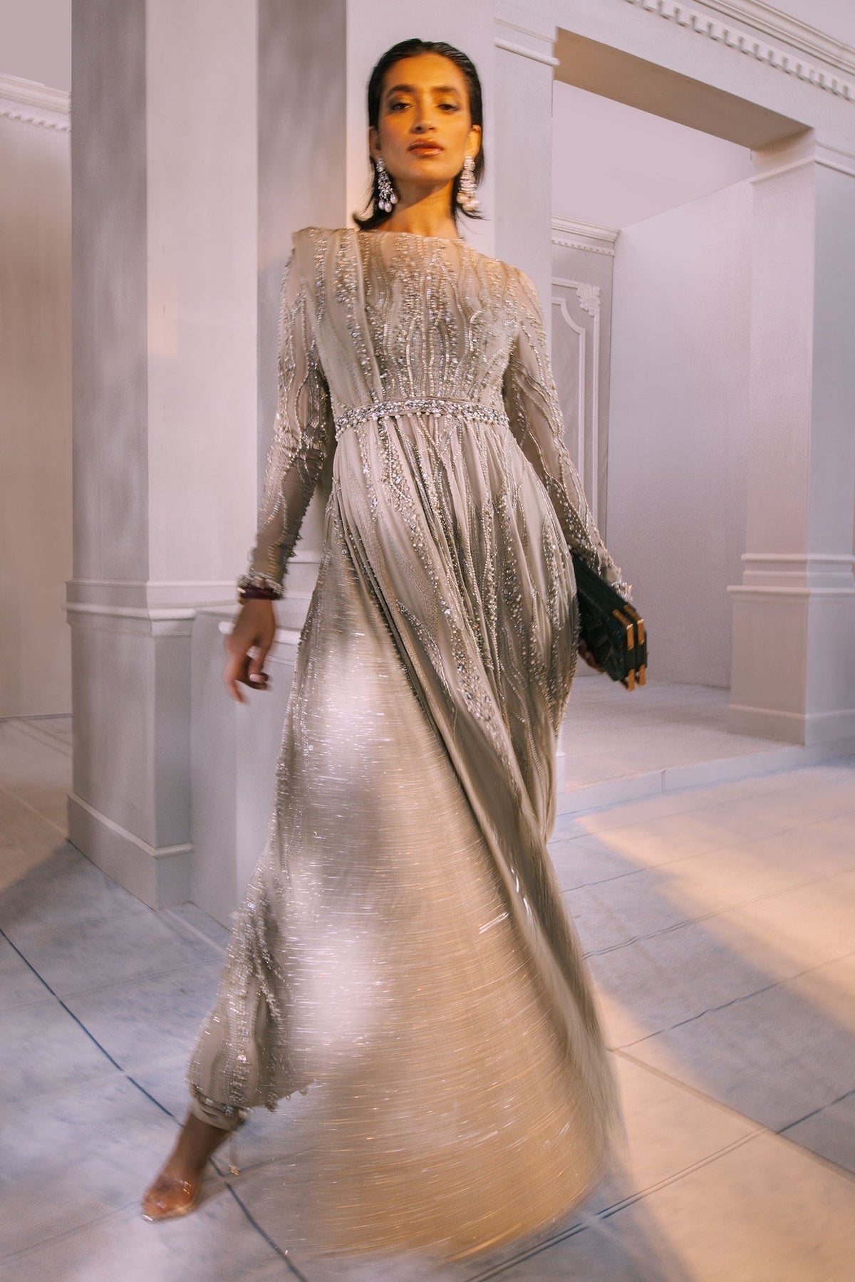 Elan | Demi Couture Onirique | LUISANTE D'OR (EP-20856) by Elan - Designer Dress - Type: Formal - Available at Libayah - 100% Original