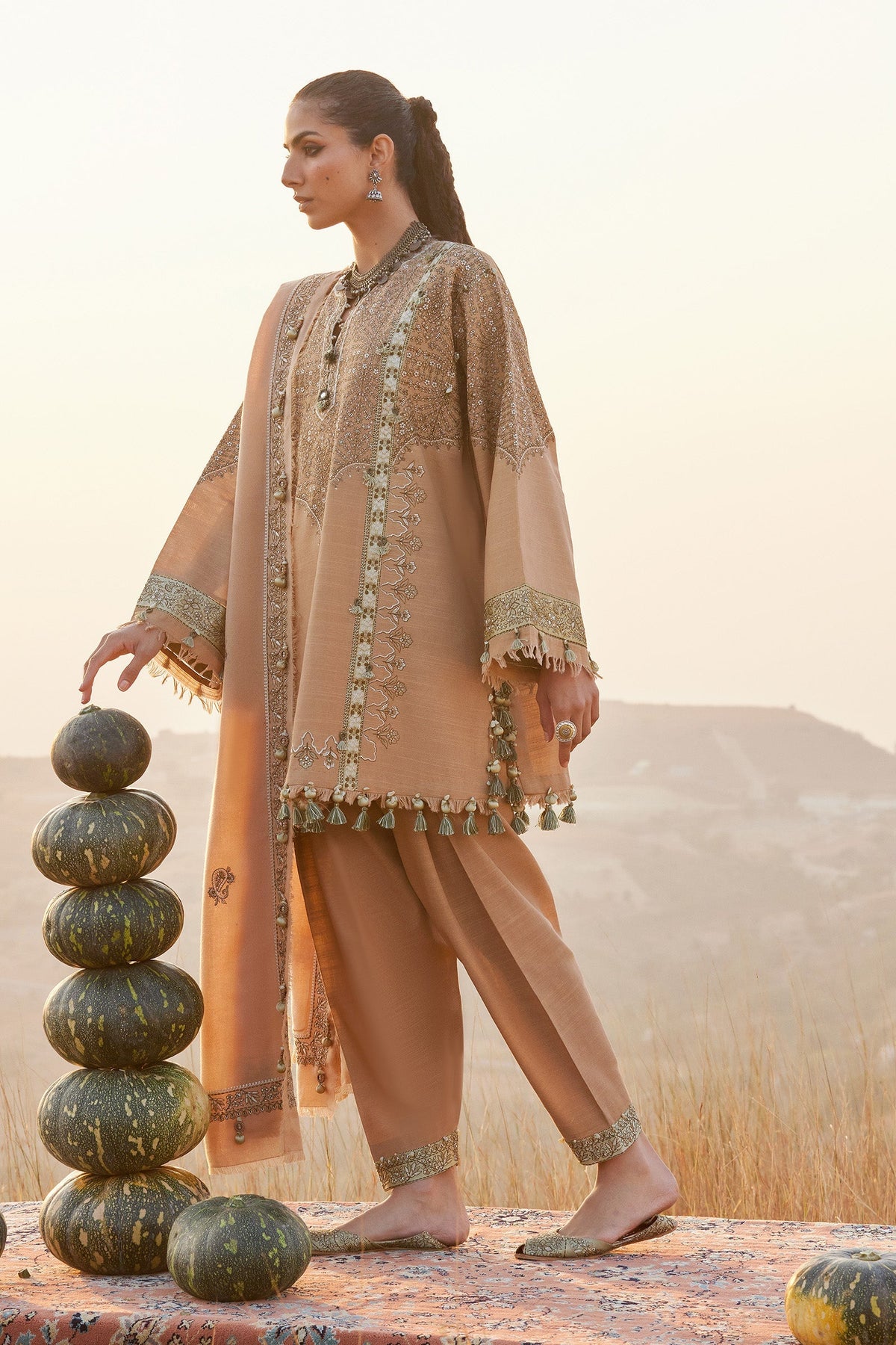Zaha | Winter 25 | NEELAM (ZW25-01) by Zaha - Designer Dress  - Type : Ladies Clothes - Available at Libayah - 100% Original 