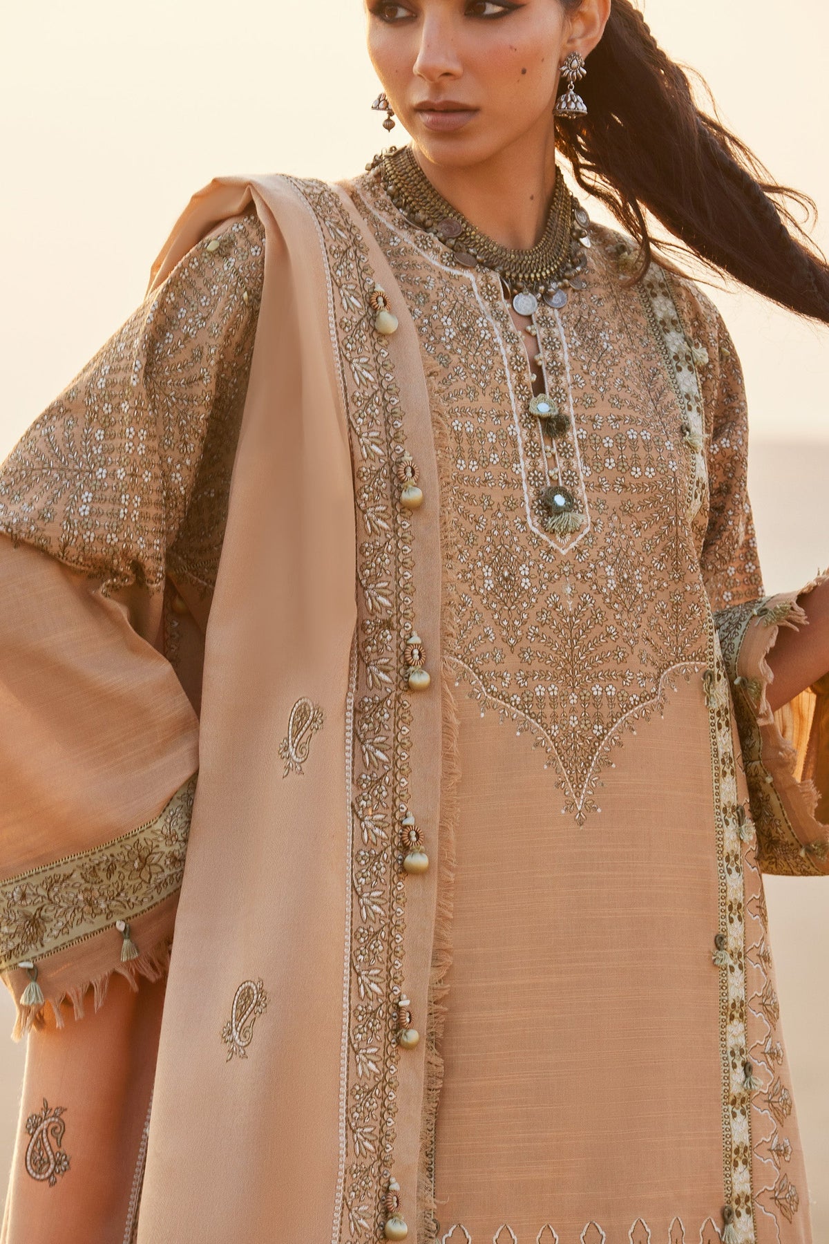 Zaha | Winter 25 | NEELAM (ZW25-01) by Zaha - Designer Dress  - Type : Ladies Clothes - Available at Libayah - 100% Original 