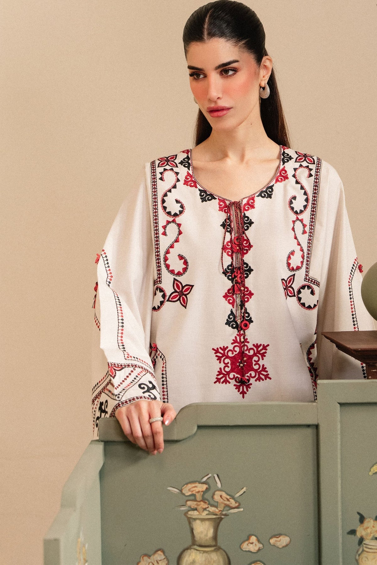 Elan | Winter Basics 25 | MEHR (ERW-21568) by Elan - Designer Dress  - Type : Ladies Clothes - Available at Libayah - 100% Original 