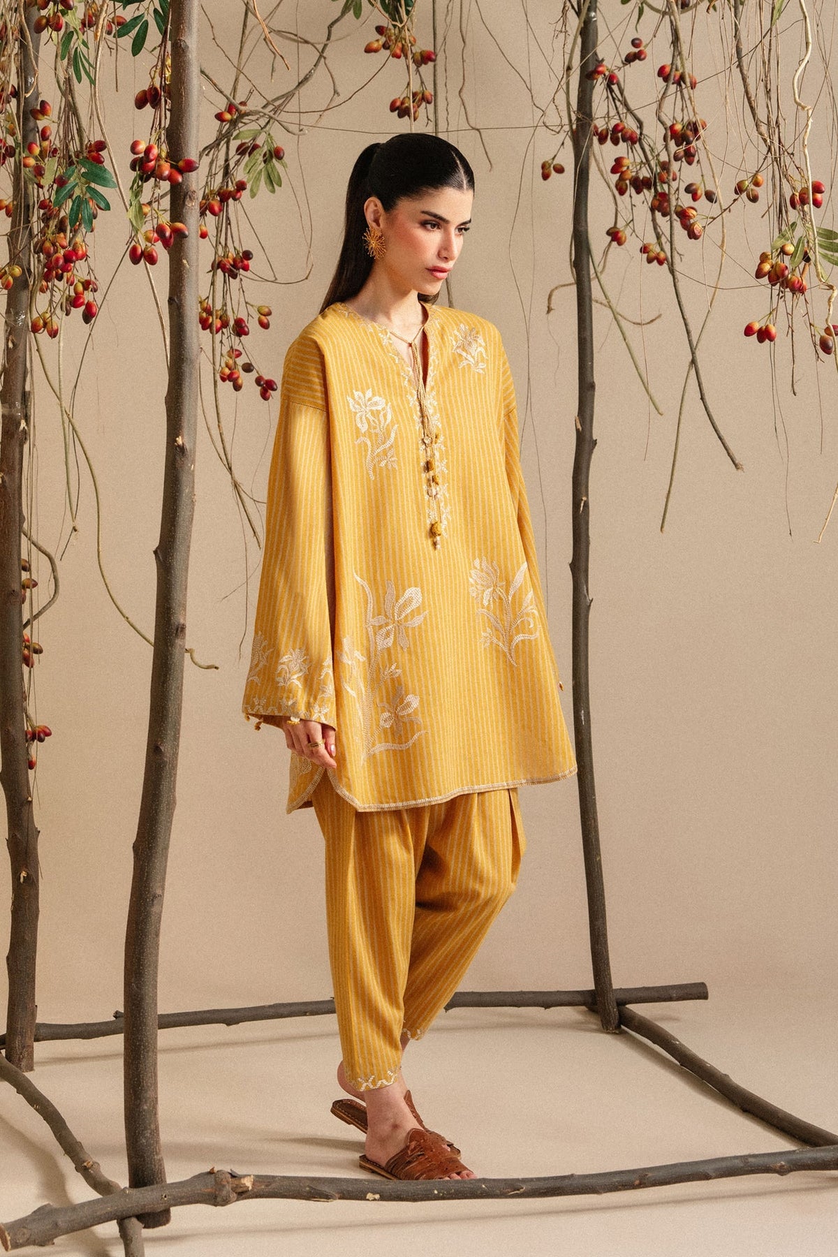 Elan | Winter Basics 25 | SOHEA (ERW-21570) by Elan - Designer Dress  - Type : Ladies Clothes - Available at Libayah - 100% Original 
