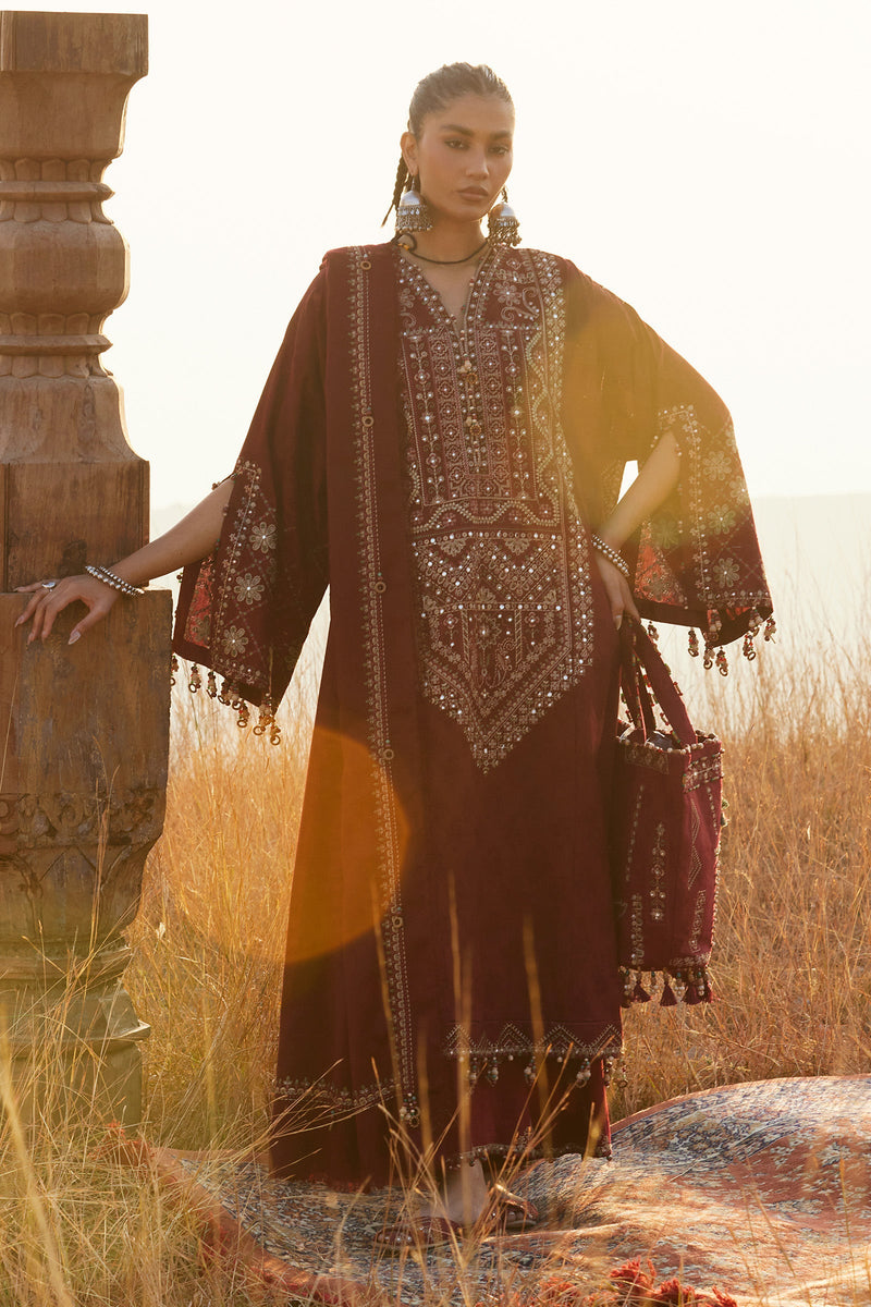 Zaha | Winter 25 | SASSI (ZW25-12) by Zaha - Designer Dress  - Type : Ladies Clothes - Available at Libayah - 100% Original 