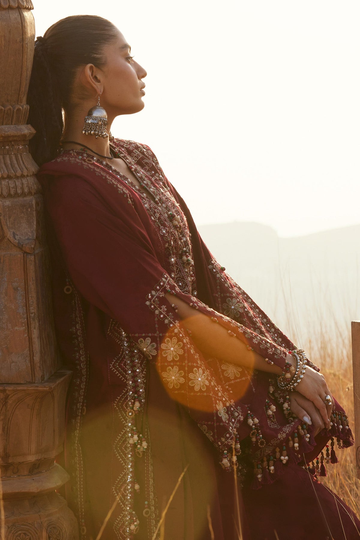 Zaha | Winter 25 | SASSI (ZW25-12) by Zaha - Designer Dress  - Type : Ladies Clothes - Available at Libayah - 100% Original 