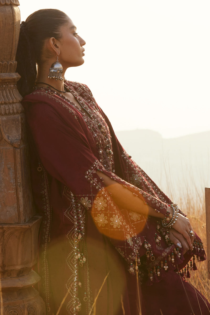 Zaha | Winter 25 | SASSI (ZW25-12) by Zaha - Designer Dress  - Type : Ladies Clothes - Available at Libayah - 100% Original 