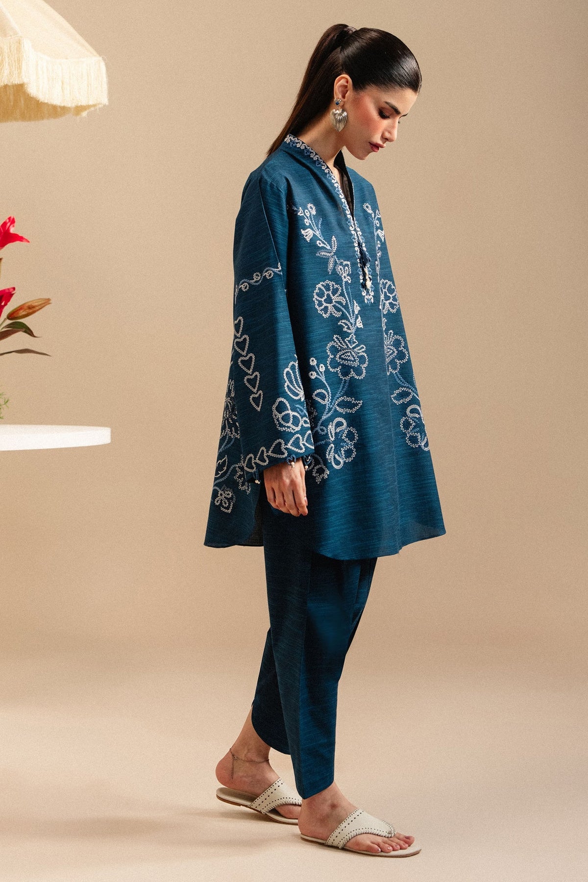 Elan | Winter Basics 25 | NEER (ERW-21571) by Elan - Designer Dress  - Type : Ladies Clothes - Available at Libayah - 100% Original 