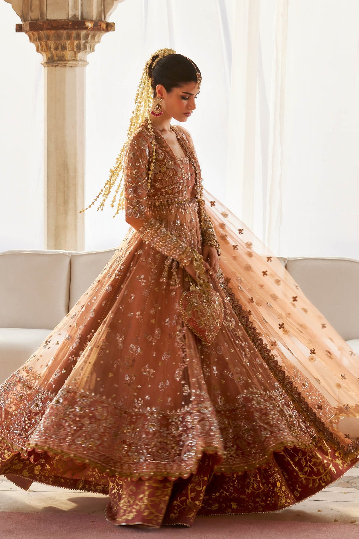 Zaha | Gossamer 25 | GUL-E-MAHNOOR (ZC25-08) by Zaha - Designer Dress  - Type : Ladies Clothes - Available at Libayah - 100% Original 