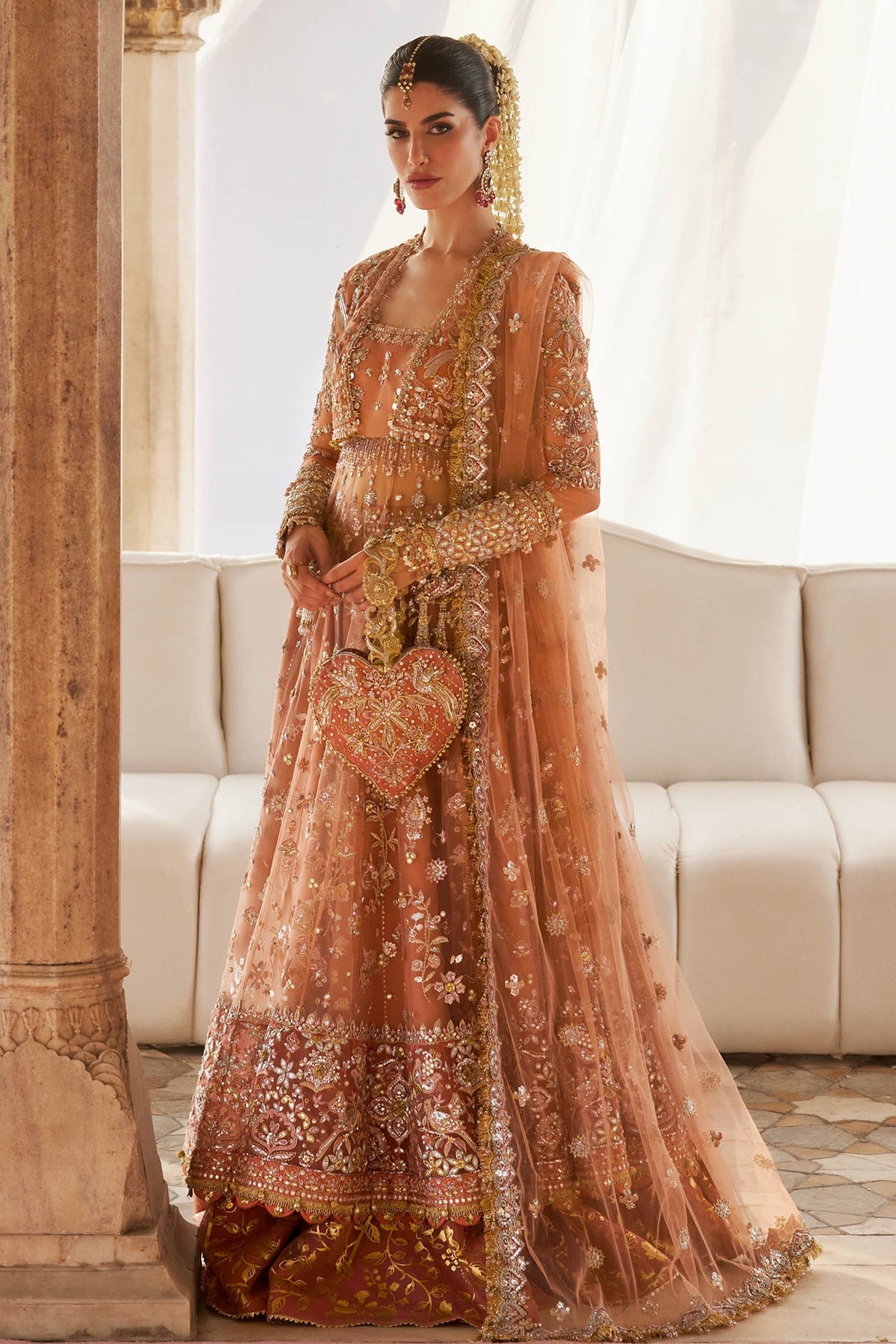 Zaha | Gossamer 25 | GUL-E-MAHNOOR (ZC25-08) by Zaha - Designer Dress  - Type : Ladies Clothes - Available at Libayah - 100% Original 