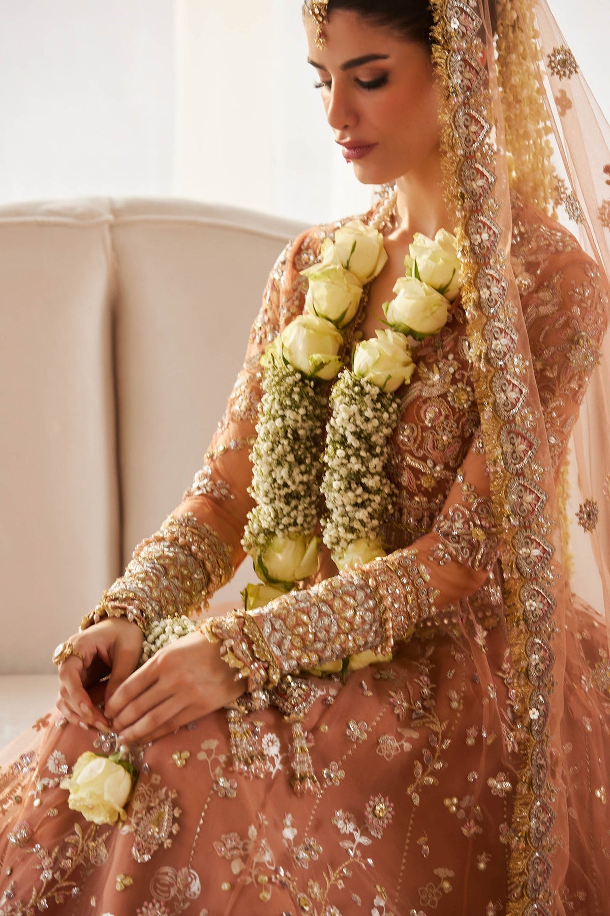 Zaha | Gossamer 25 | GUL-E-MAHNOOR (ZC25-08) by Zaha - Designer Dress  - Type : Ladies Clothes - Available at Libayah - 100% Original 