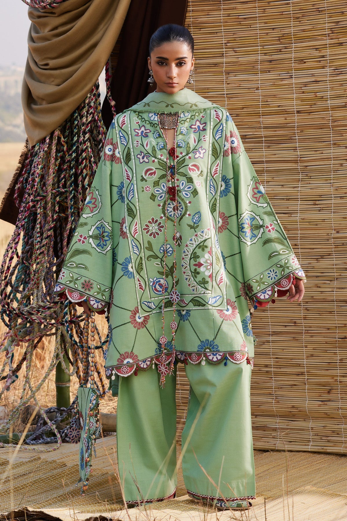 Zaha | Winter 25 | NARMEEN (ZW25-03) by Zaha - Designer Dress  - Type : Ladies Clothes - Available at Libayah - 100% Original 