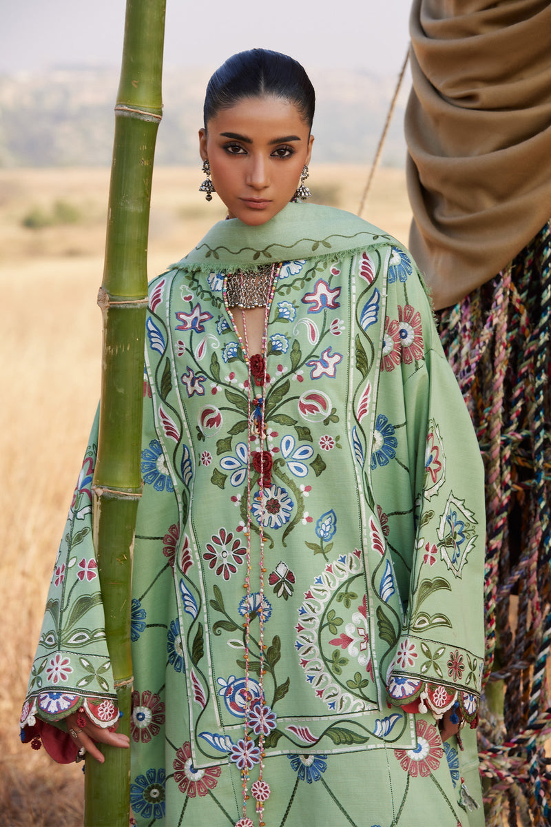 Zaha | Winter 25 | NARMEEN (ZW25-03) by Zaha - Designer Dress  - Type : Ladies Clothes - Available at Libayah - 100% Original 