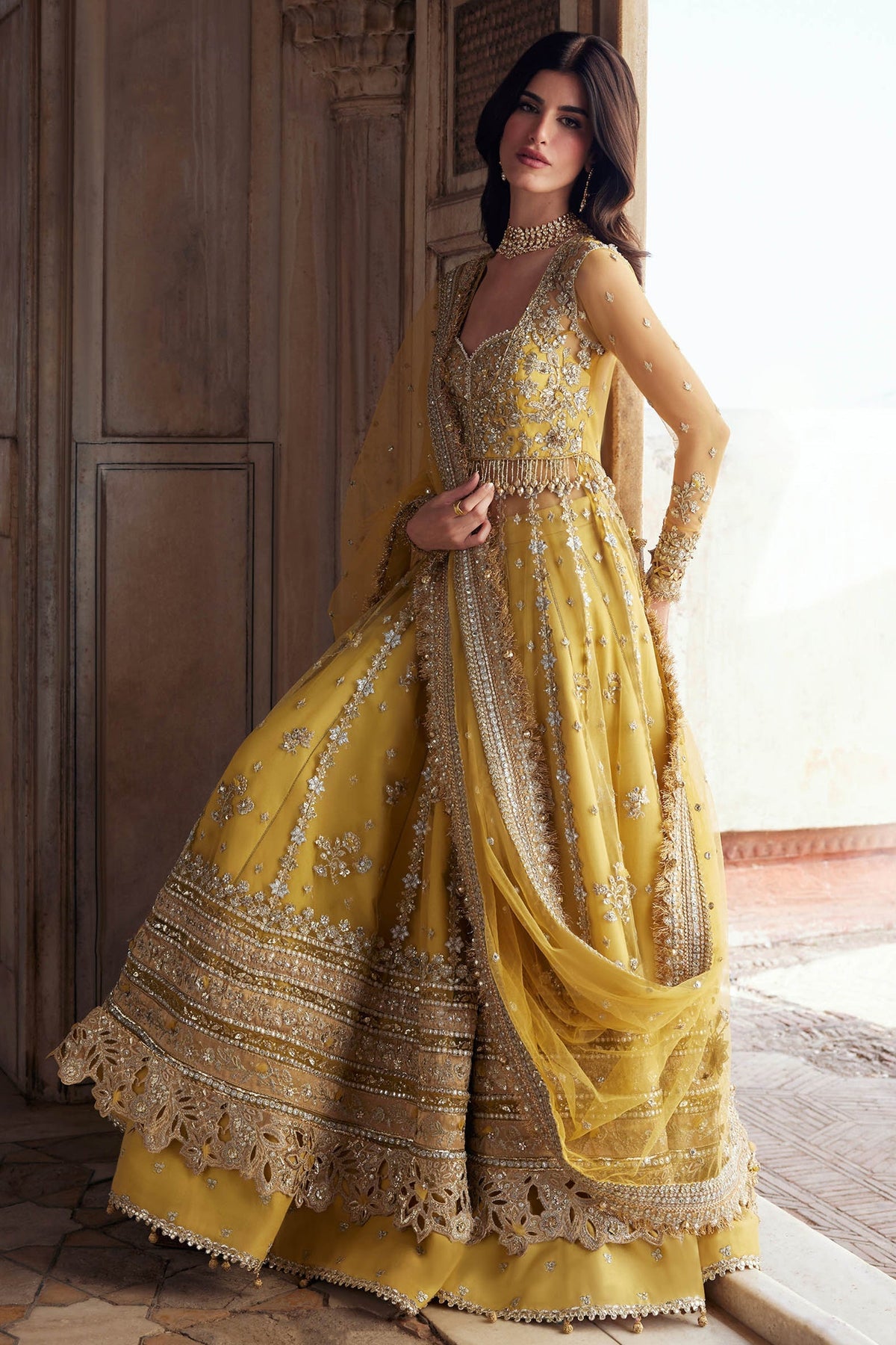 Zaha | Gossamer 25 | SURAJMUKHI (ZC25-02) by Zaha - Designer Dress  - Type : Ladies Clothes - Available at Libayah - 100% Original 