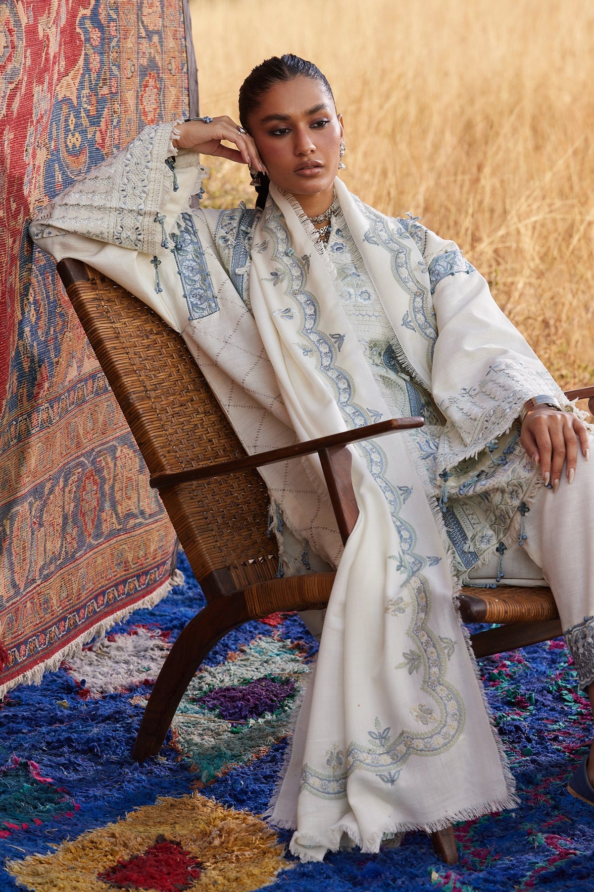 Zaha | Winter 25 | LEILA (ZW25-02) by Zaha - Designer Dress  - Type : Ladies Clothes - Available at Libayah - 100% Original 