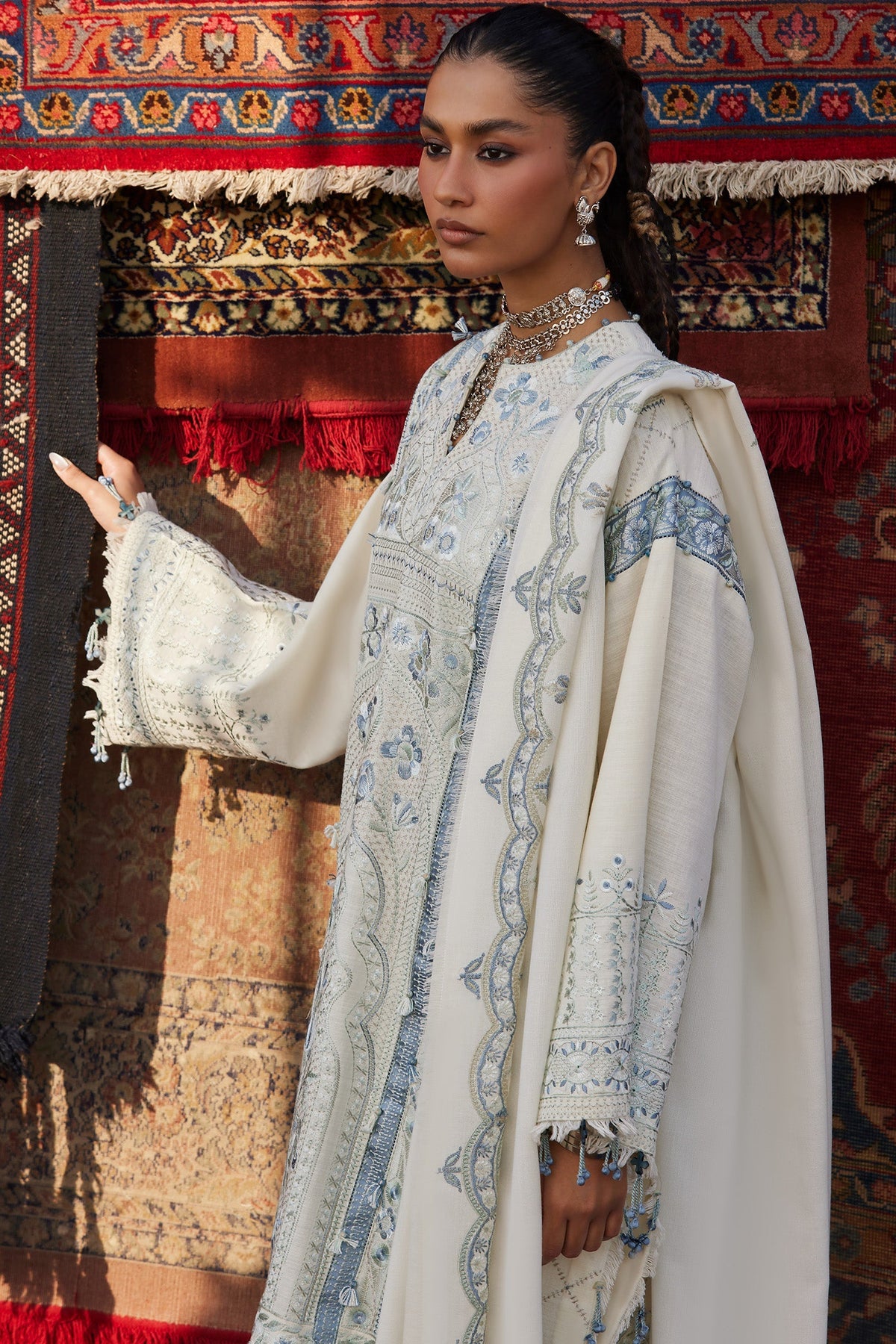 Zaha | Winter 25 | LEILA (ZW25-02) by Zaha - Designer Dress  - Type : Ladies Clothes - Available at Libayah - 100% Original 