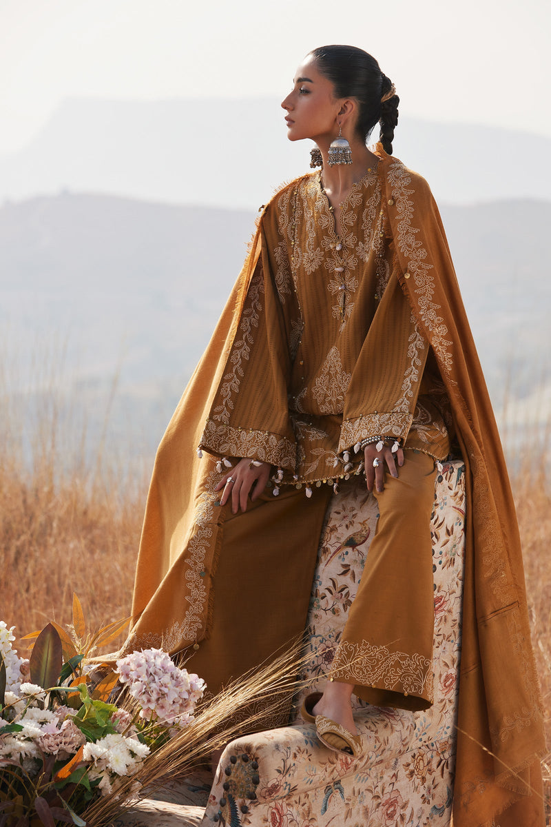 Zaha | Winter 25 | HEER (ZW25-10) by Zaha - Designer Dress  - Type : Ladies Clothes - Available at Libayah - 100% Original 