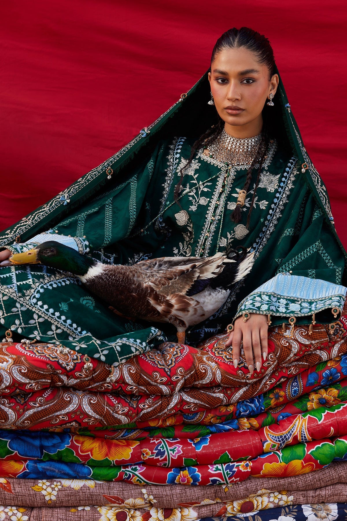 Zaha | Winter 25 | YASMIN (ZW25-09) by Zaha - Designer Dress  - Type : Ladies Clothes - Available at Libayah - 100% Original 