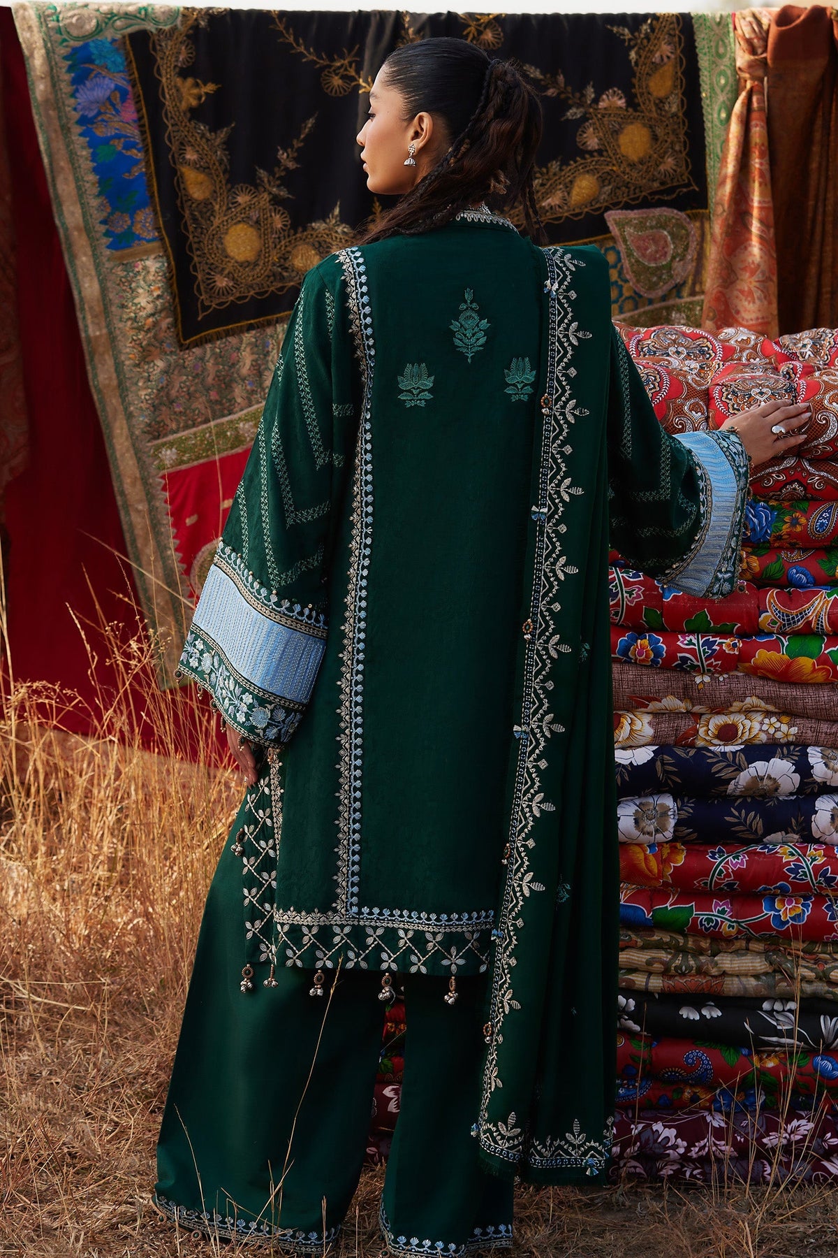 Zaha | Winter 25 | YASMIN (ZW25-09) by Zaha - Designer Dress  - Type : Ladies Clothes - Available at Libayah - 100% Original 