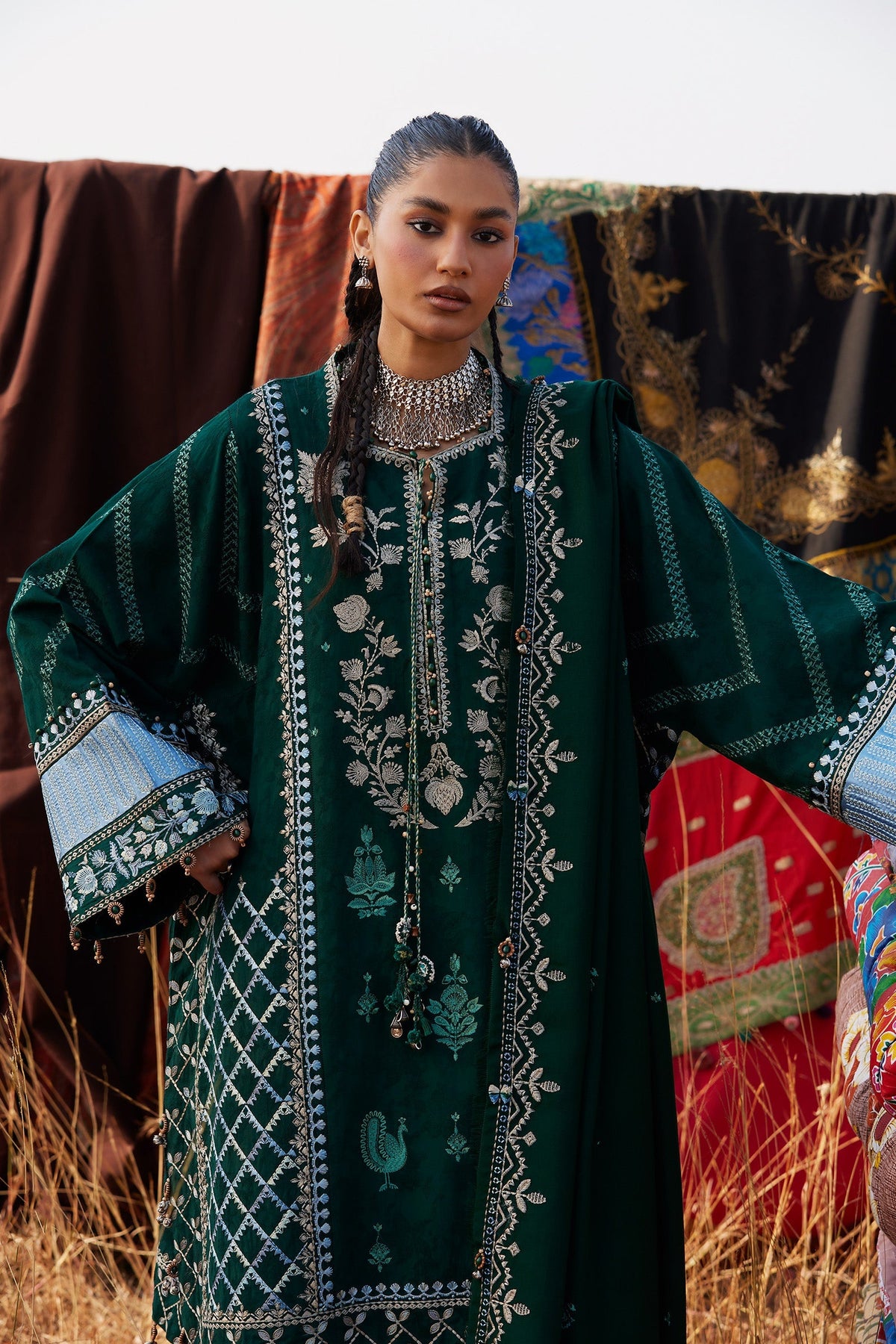 Zaha | Winter 25 | YASMIN (ZW25-09) by Zaha - Designer Dress  - Type : Ladies Clothes - Available at Libayah - 100% Original 