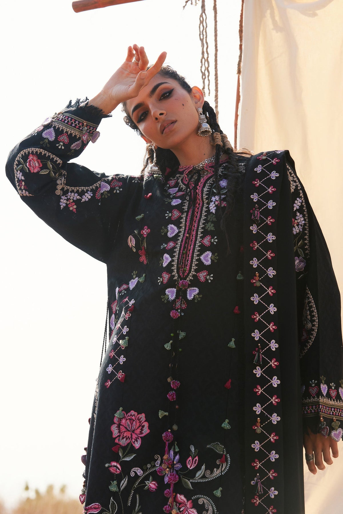Zaha | Winter 25 | SEHYR (ZW25-11) by Zaha - Designer Dress  - Type : Ladies Clothes - Available at Libayah - 100% Original 