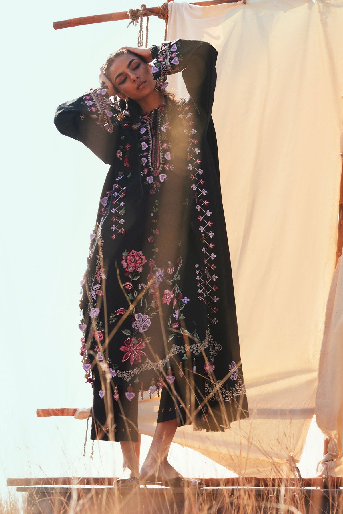 Zaha | Winter 25 | SEHYR (ZW25-11) by Zaha - Designer Dress  - Type : Ladies Clothes - Available at Libayah - 100% Original 