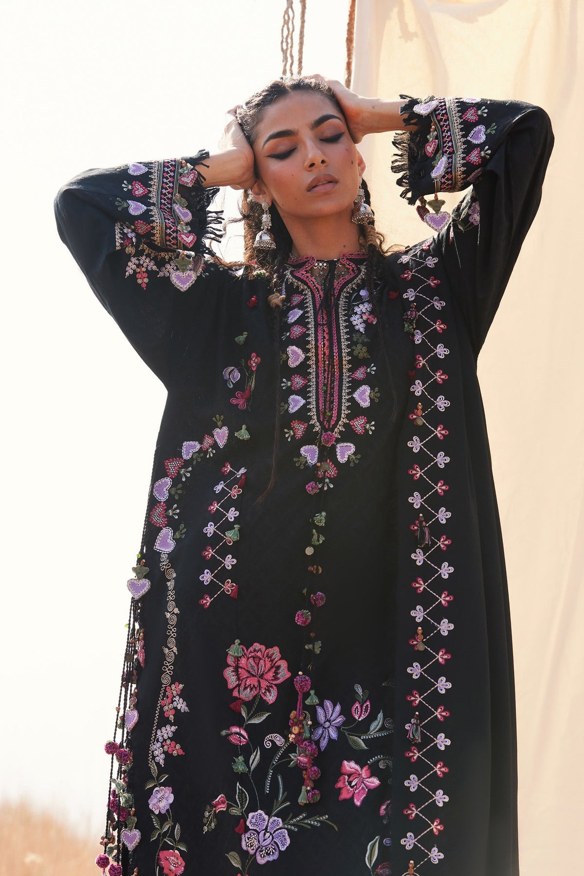 Zaha | Winter 25 | SEHYR (ZW25-11) by Zaha - Designer Dress  - Type : Ladies Clothes - Available at Libayah - 100% Original 