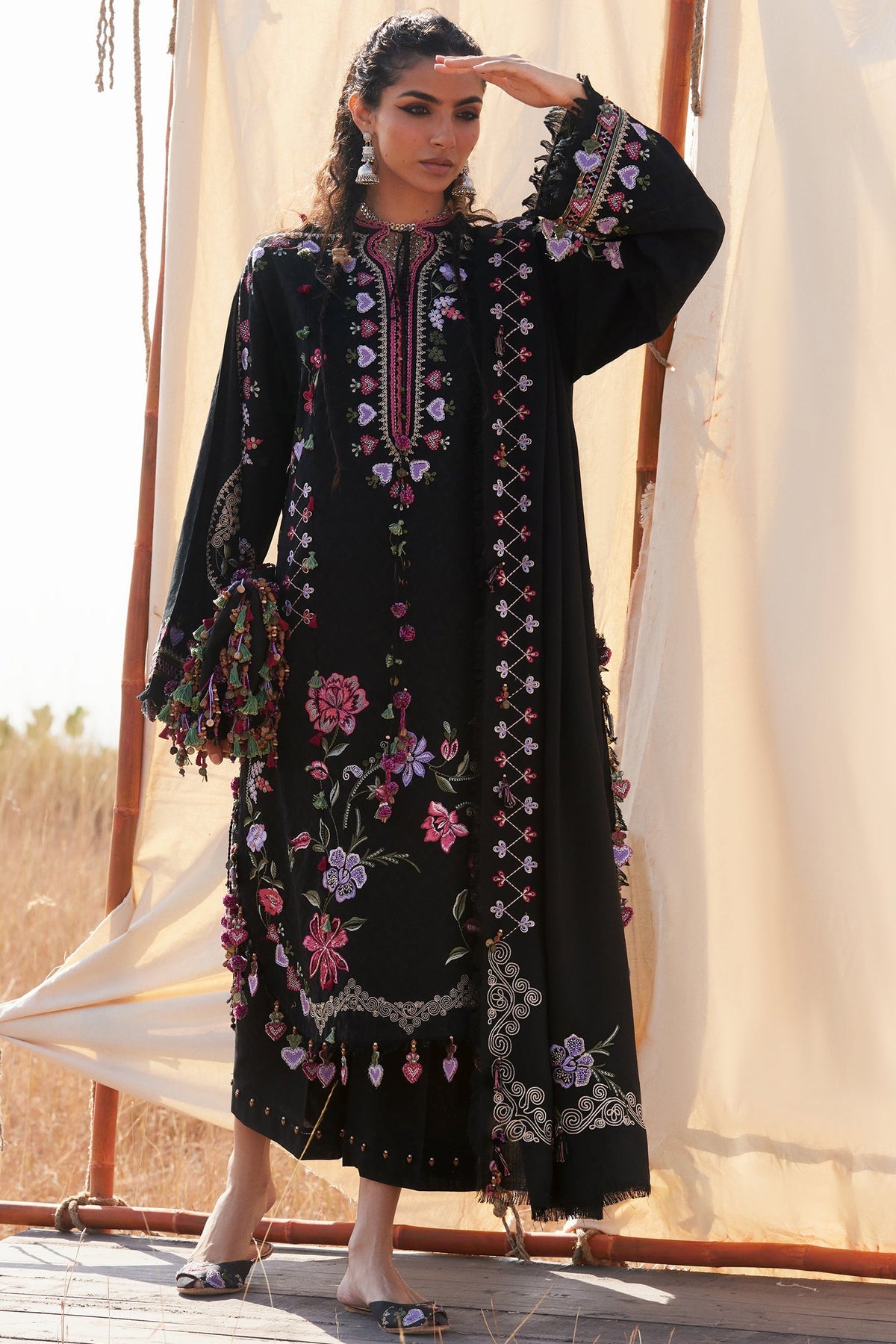 Zaha | Winter 25 | SEHYR (ZW25-11) by Zaha - Designer Dress  - Type : Ladies Clothes - Available at Libayah - 100% Original 