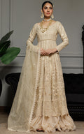 Threads and Motifs | Formal Dresses 25 | Net Embroidered Maxi by Threads and Motifs - Designer Dress  - Type : Ladies Clothes - Available at Libayah - 100% Original 