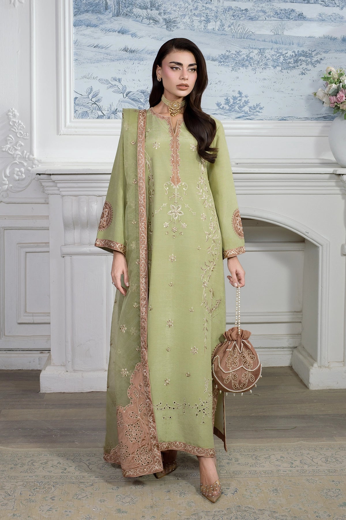 Rangrasiya | Lumeire Silk | Alma by Rangrasiya - Designer Dress  - Type : Ladies Clothes - Available at Libayah - 100% Original 