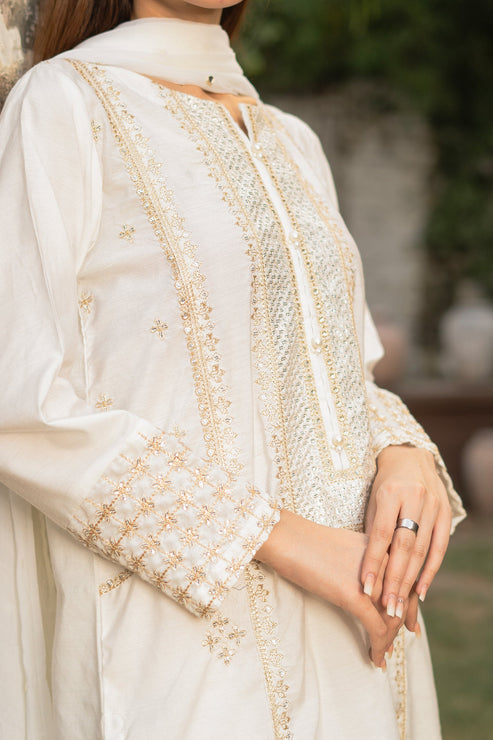 Kross Kulture | Luxury Baharaneh | CLEMENTINE KLX-00738 by Kross Kulture - Designer Dress - Type: Ladies Clothes - Available at Libayah - 100% Original