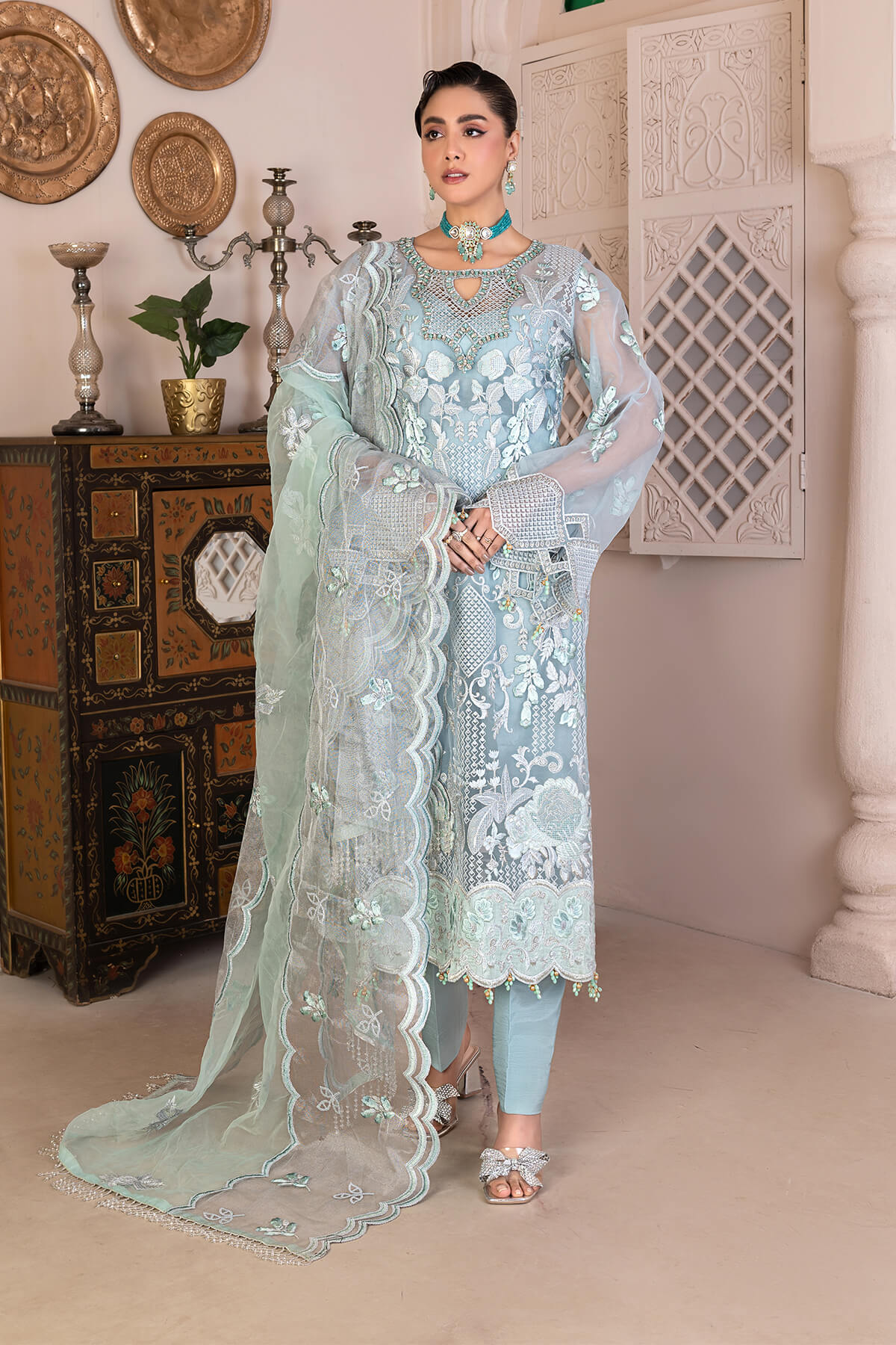 Janique | Luxury Collection 24 | D-008 Dusty Dream by Janique - Designer Dress - Type: Ladies Clothes - Available at Libayah - 100% Original