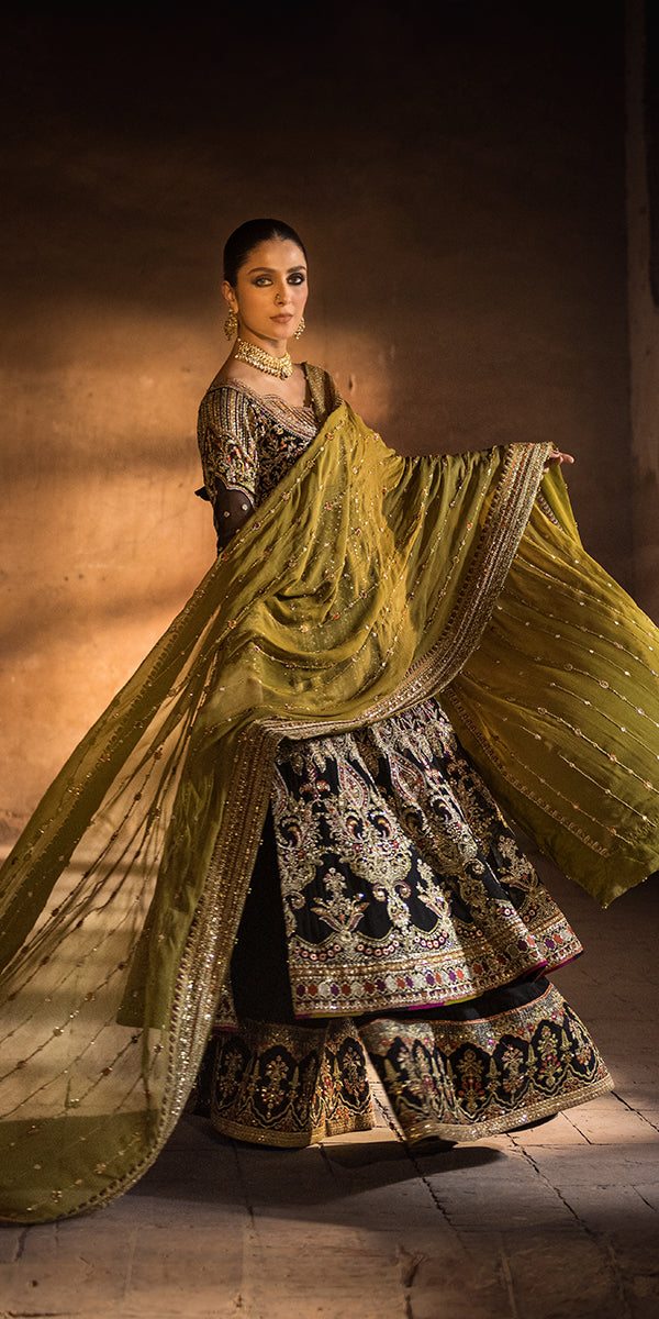 Erum Khan | Jahan Wedding Formals | LEELA by Erum Khan - Designer Dress - Type: Ladies Clothes - Available at Libayah - 100% Original