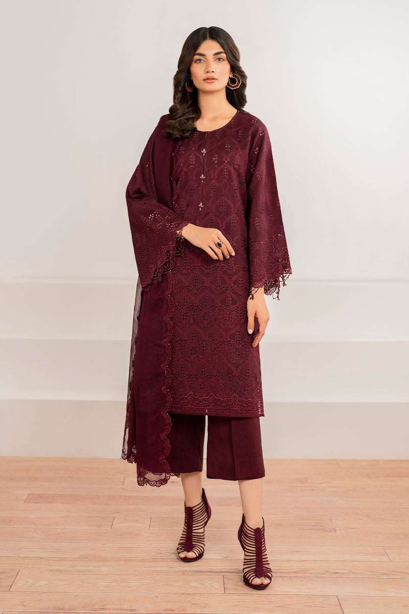 Baroque | Formal Collection | CHIFFON UF-690 by Baroque - Designer Dress - Type: Ladies Clothes - Available at Libayah - 100% Original