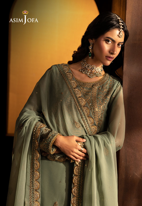 Asim Jofa | Festive Collection 25 | AJLF-07 by Asim Jofa - Designer Dress - Type: Ladies Clothes - Available at Libayah - 100% Original