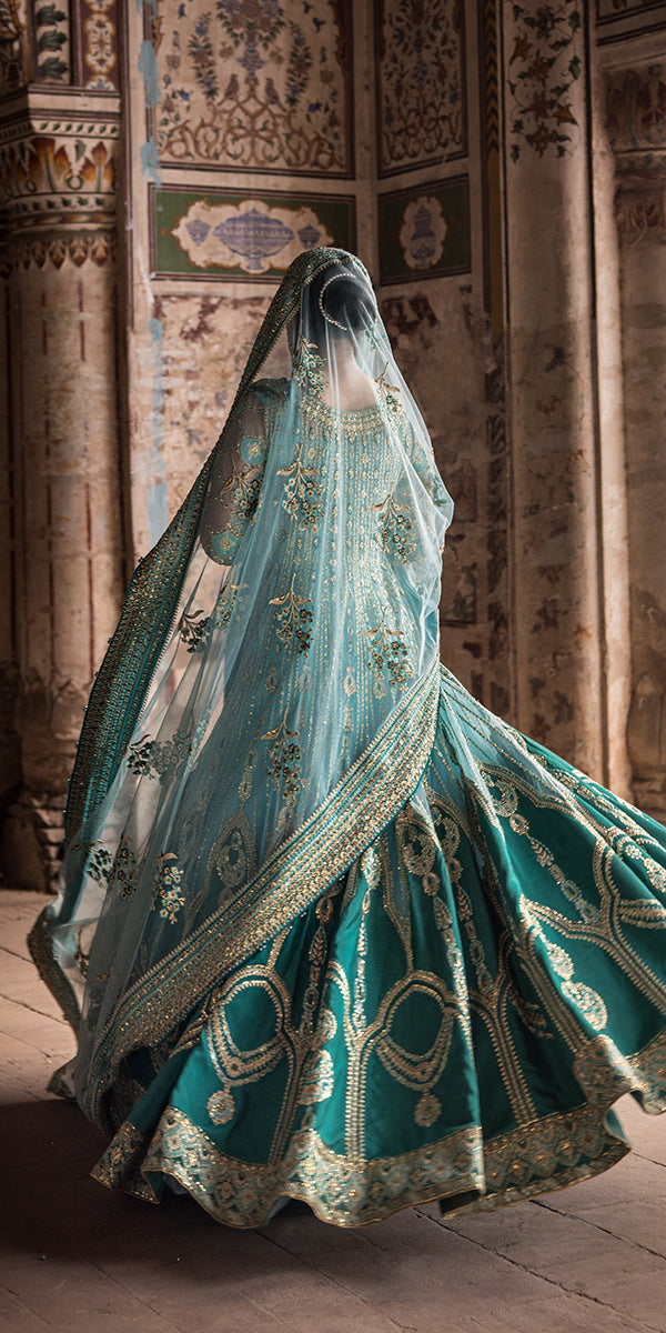 Erum Khan | Jahan Wedding Formals | FEROZA by Erum Khan - Designer Dress - Type: Ladies Clothes - Available at Libayah - 100% Original
