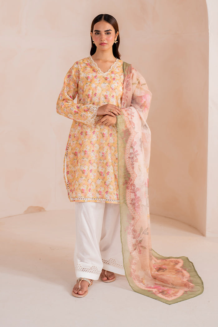 Braoque | Luxury Pret 24 | LAWN UF-709 by Baroque - Designer Dress - Type: Luxury - Available at Libayah - 100% Original