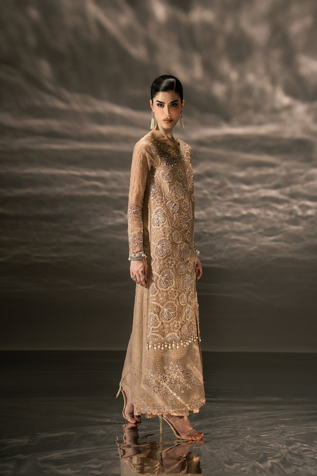 Naqshi | Poetique Party Wears |Zita by Naqshi - Designer Dress  - Type : Ladies Clothes - Available at Libayah - 100% Original 