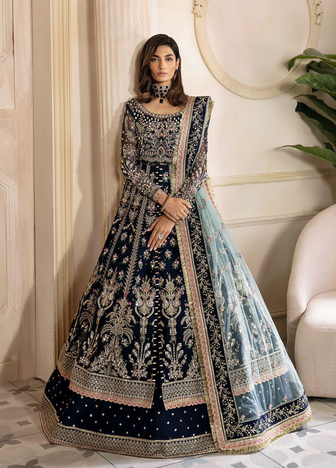 Gulaal | Wedding Formals | Shehnaz GL-WS-23V1-41 by Gulaal - Designer Dress - Type: Ladies Clothes - Available at Libayah - 100% Original