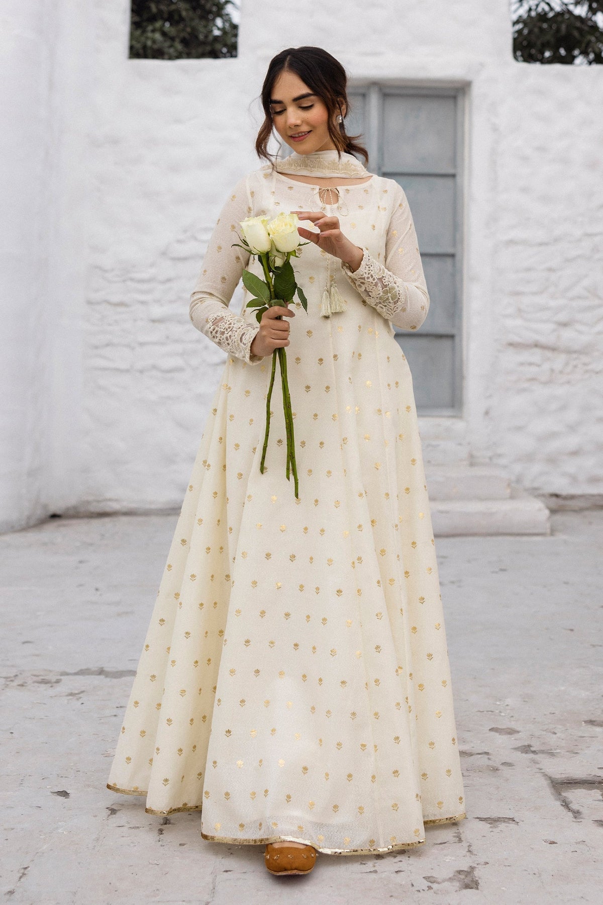 Erum Khan | Ramadan Edition | Hoor by Erum Khan - Designer Dress - Type: Ladies Clothes - Available at Libayah - 100% Original