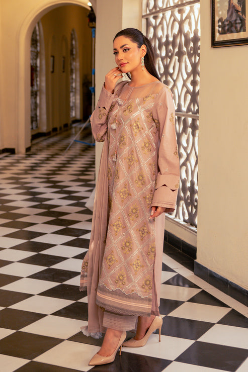 Kross Kulture | Luxury Baharaneh | Dove KLX-00727 by Kross Kulture - Designer Dress - Type: Ladies Clothes - Available at Libayah - 100% Original