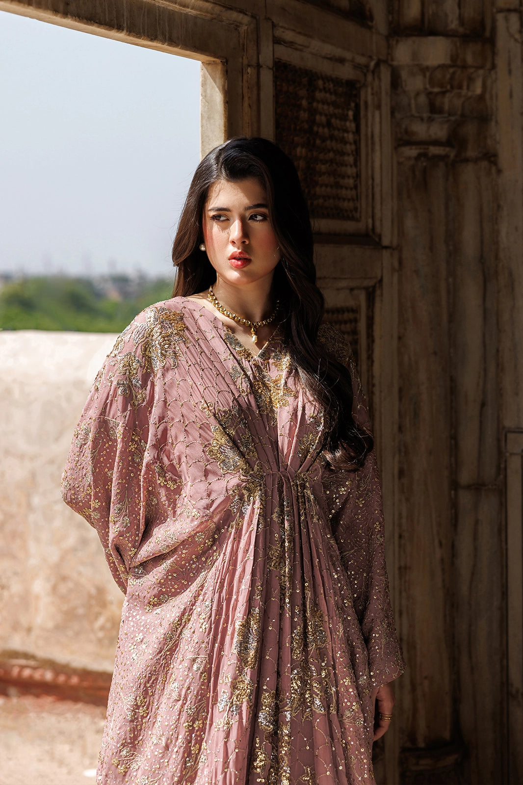 Afrozeh | Basic Pret 26 RTW | NACRE by Afrozeh - Designer Dress  - Type : Ladies Clothes - Available at Libayah - 100% Original 