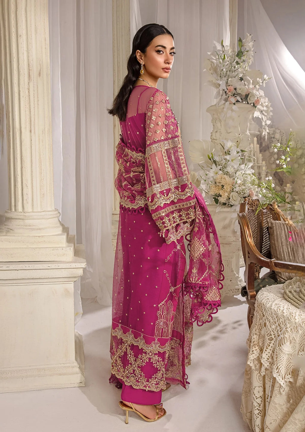 Elaf Premium | Evara Formals 24 | EFE-07 REGALIA by Elaf Premium - Designer Dress - Type: The Formal Exhibit - Available at Libayah - 100% Original