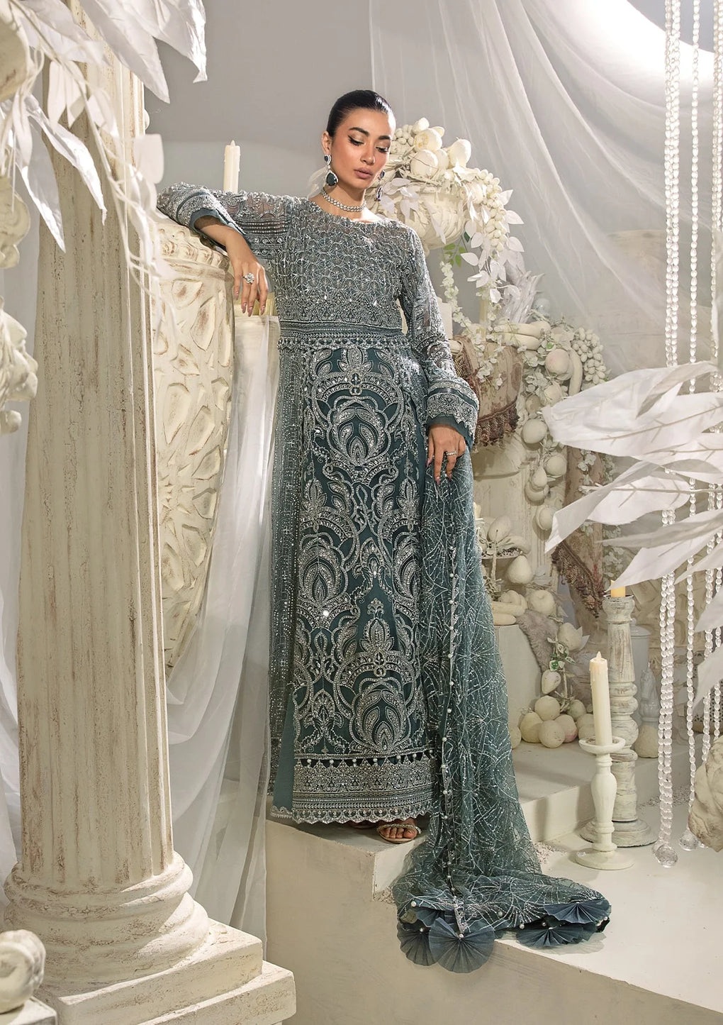 Elaf Premium | Evara Formals 24 | EFE-08 NIRVANA by Elaf Premium - Designer Dress - Type: The Formal Exhibit - Available at Libayah - 100% Original