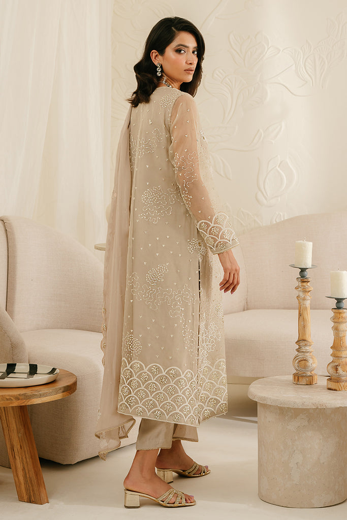 Cross Stitch | Luxe Atelier 24 | ASH GRAY by Cross Stitch - Designer Dress - Type: Ladies Clothes - Available at Libayah - 100% Original